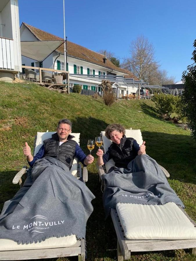 Le Mont-Vully - Hotel Restaurant Haut-Vully Eksteriør billede