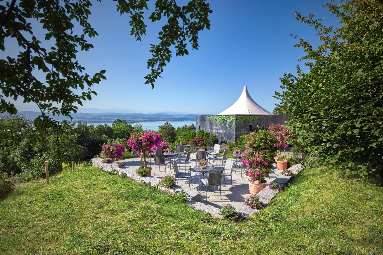 Le Mont-Vully - Hotel Restaurant Haut-Vully Eksteriør billede